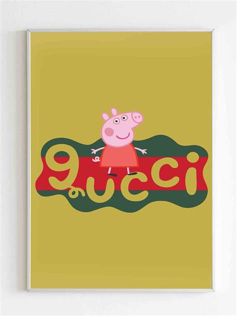 peppa pig memes black and white gucci|(QC) Hi guys can someone please quality check my Peppa Pig x .